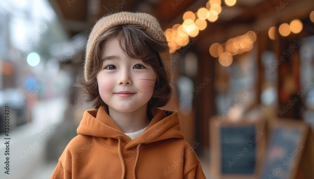 happy smiling asian kid in a professional studio background happy smiling asian kid in a professional studio background