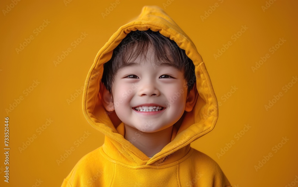 happy smiling asian kid in a professional studio background happy smiling asian kid in a professional studio background