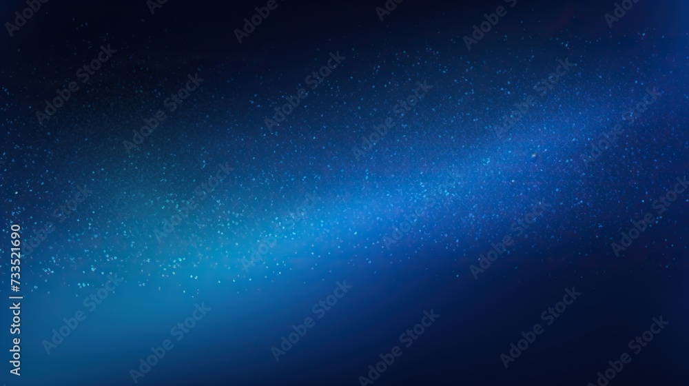 Abstract blue background with particles effect 