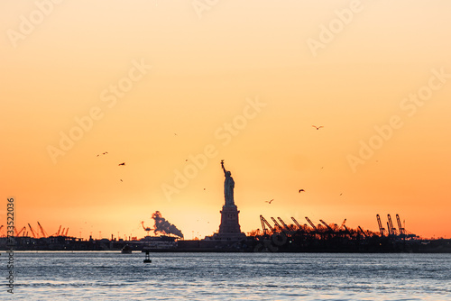 sunset new york