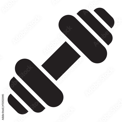 gym glyph icon