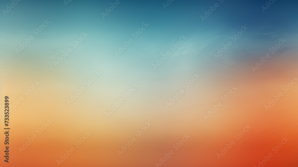 Abstract blue orange textured background 