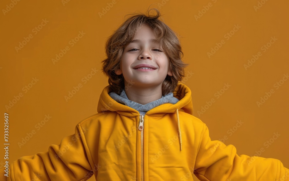 happy smiling caucasian kid portrait, professional studio background happy smiling caucasian kid portrait, professional studio background