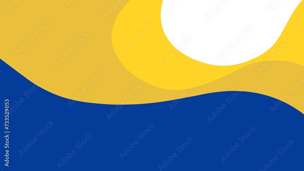 Blue and yellow background. Blue and yellow background.