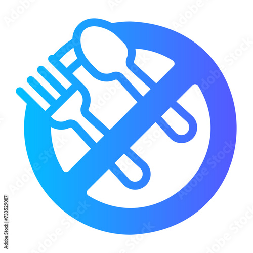 fasting gradient icon