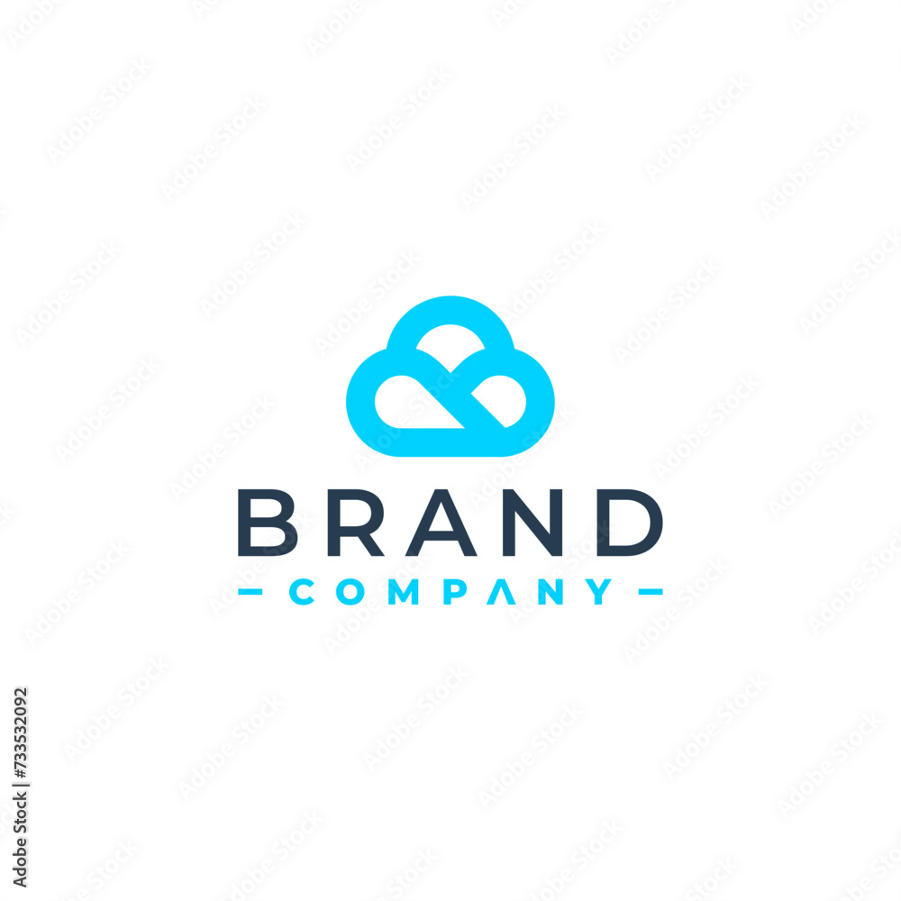 abstract h brand logo design abstract h brand logo design