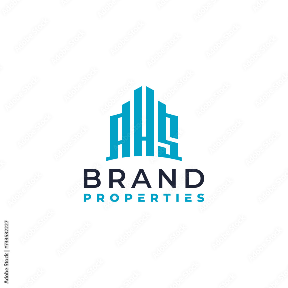 real estate vector properties logo
