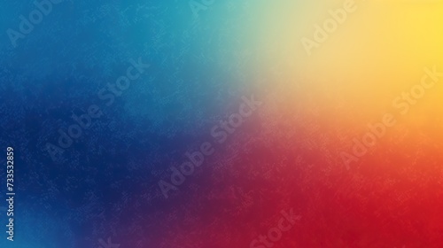 Abstract blue orange red background with free space 