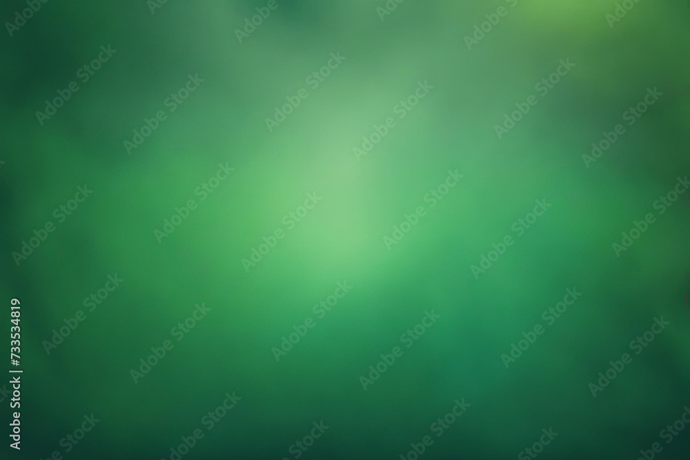 Abstract gradient smooth Blurred Bokeh Dark Green background image