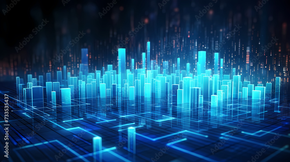 Stock market chart line concept, business chart on stock market background Stock market chart line concept, business chart on stock market background