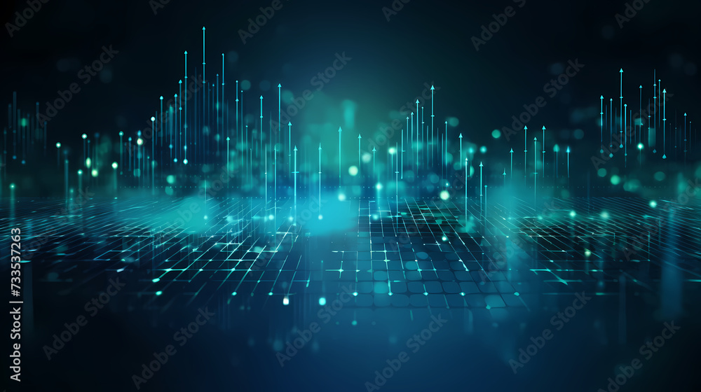 Stock market chart line concept, business chart on stock market background Stock market chart line concept, business chart on stock market background