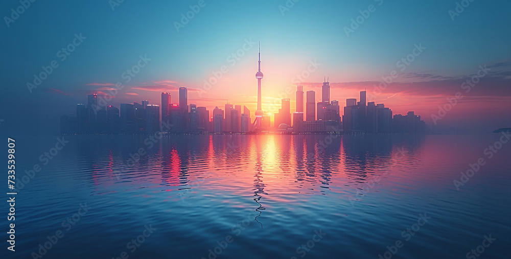sunrise over the city,sunrise over the river sunrise over the city,sunrise over the river