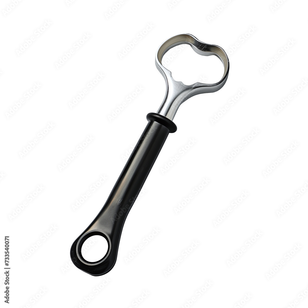 Polished Elegance: Silver Bottle Opener Polished Elegance: Silver Bottle Opener