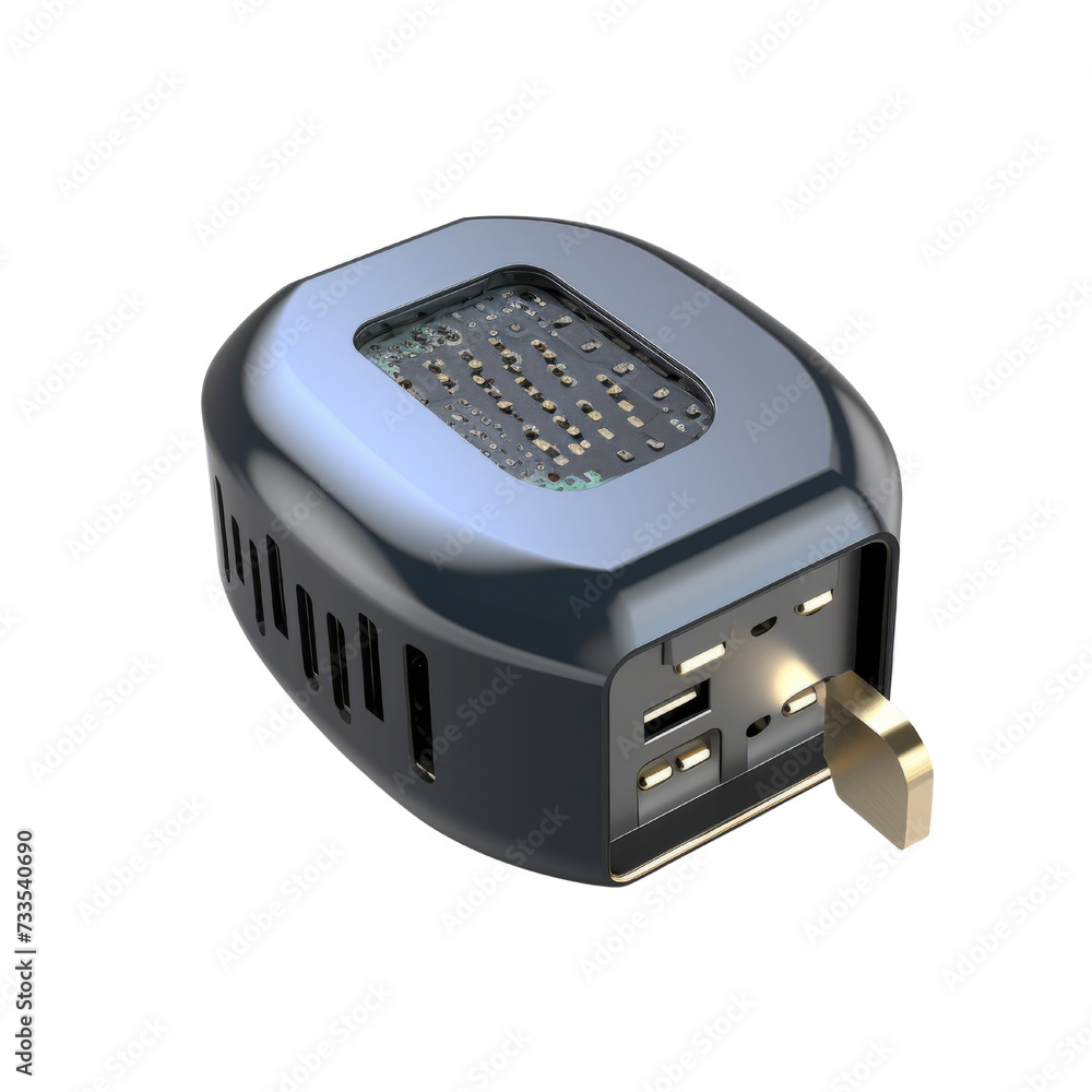 Car Bluetooth Adapter PNG Cutout, Generative AI Car Bluetooth Adapter PNG Cutout, Generative AI