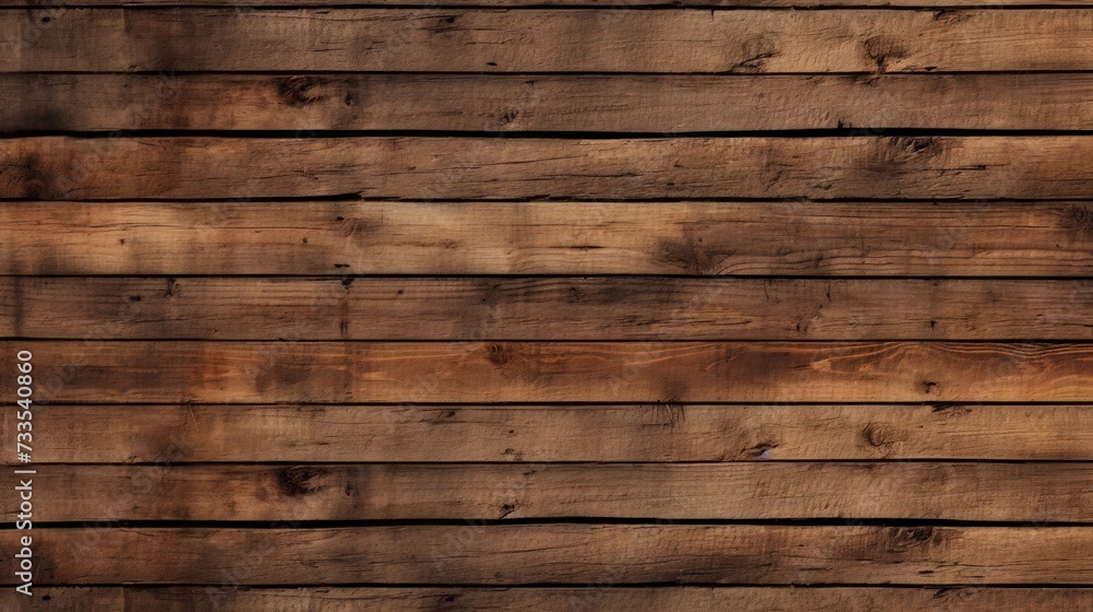 Fototapeta premium Dark grunge wooden background with textured surface.