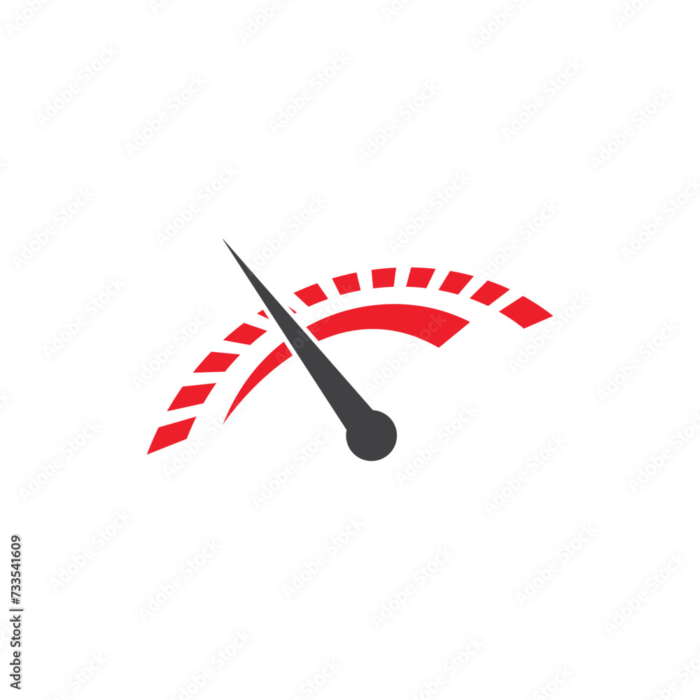 speedometer icon vector speedometer icon vector