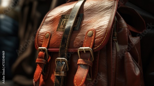 Backpack close-up, Hyper Real