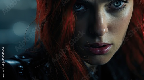 Black Widow close-up, Hyper Real