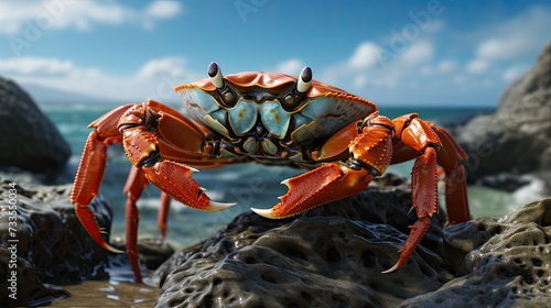 Crab close-up, Hyper Real © Gefo