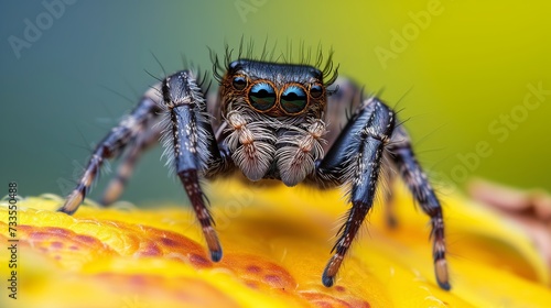 The delicate balance of nature seen through the lens of a jumping spider's daily life in the wild. © Yaroslav Herhalo