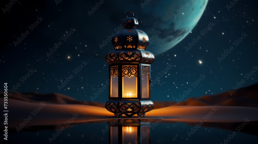 Glowing background for muslim feast in holy month of Ramadan Kareem Glowing background for muslim feast in holy month of Ramadan Kareem