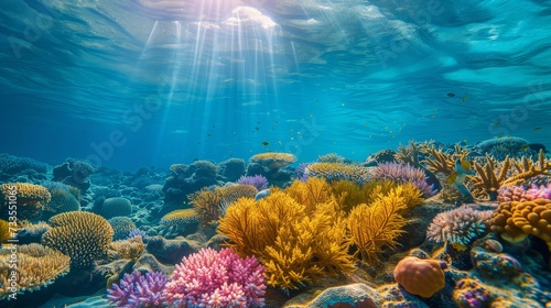 Preservation of undersea life showcased in the complexity of coral habitats. © Yaroslav Herhalo