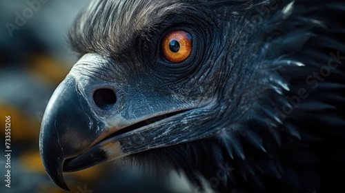 Condor close-up, Hyper Real