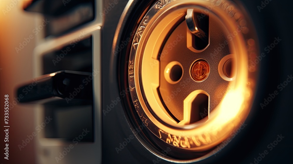 Socket close-up, Hyper Real Socket close-up, Hyper Real