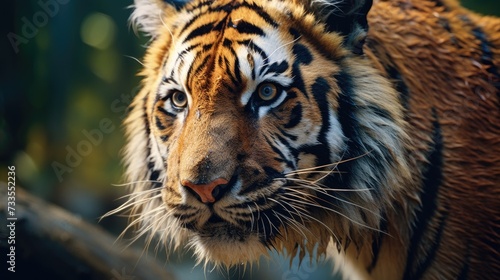 Tiger close-up  Hyper Real