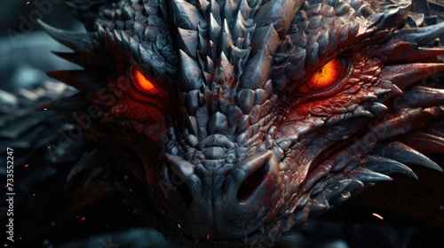 The Dragon close-up, Hyper Real © Gefo