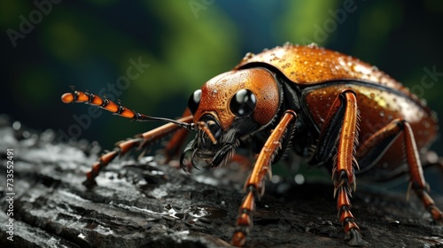 Bug close-up, Hyper Real