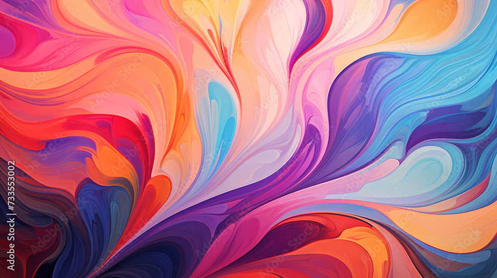 Obraz premium Beautiful abstract artistic colorful pattern background