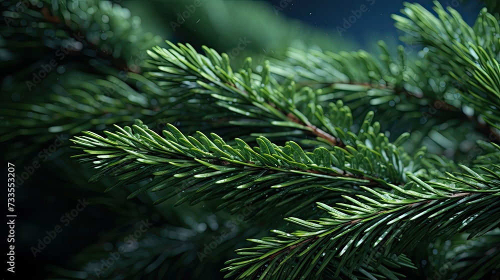 Spruce close-up, Hyper Real Spruce close-up, Hyper Real