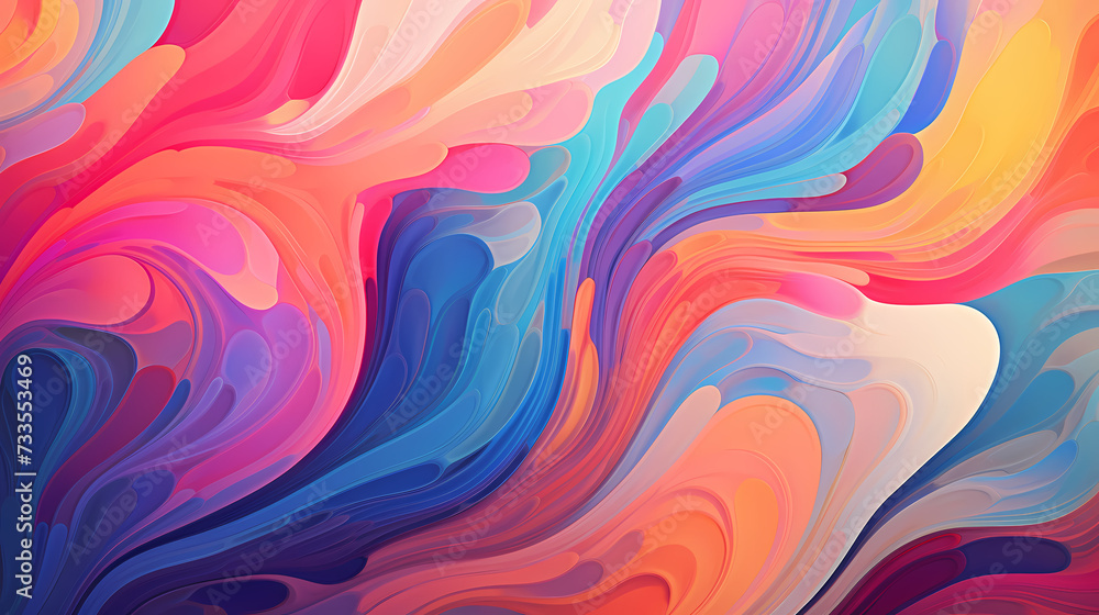 Obraz premium Beautiful abstract artistic colorful pattern background