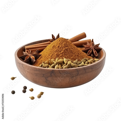 Garam Masala PNG Cutout, Generative AI