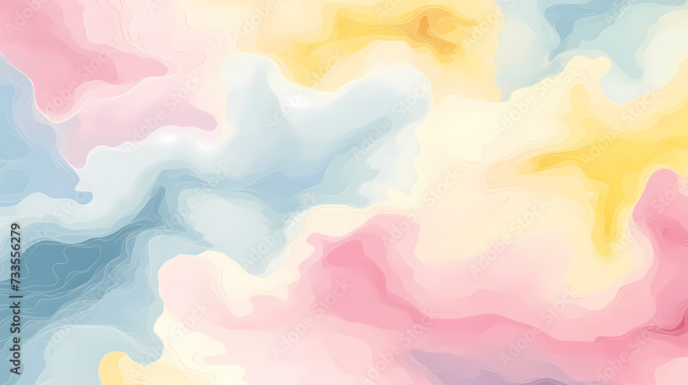 Colorful abstract watercolor seamless pattern background, abstract texture