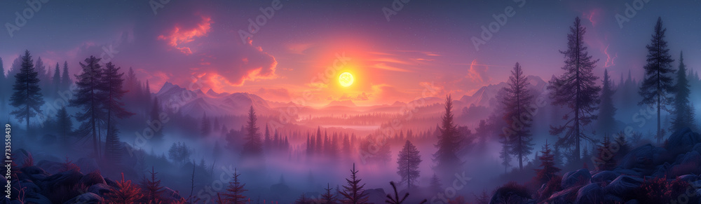  Beautiful Sunrise Website Banner