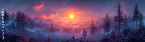  Beautiful Sunrise Website Banner