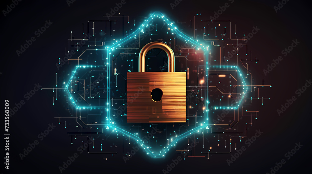 Cyber security background, data security protection concept Cyber security background, data security protection concept