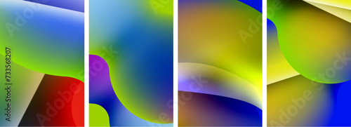 Abstract colors. Abstract backgrounds for wallpaper, business card, cover, poster, banner, brochure, header, website