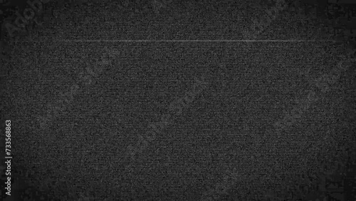 4K noise animation on analog TV ( 10 sec)