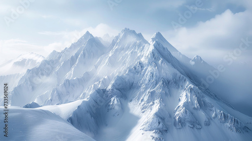 Spectacular snow-dusted peaks © Venka