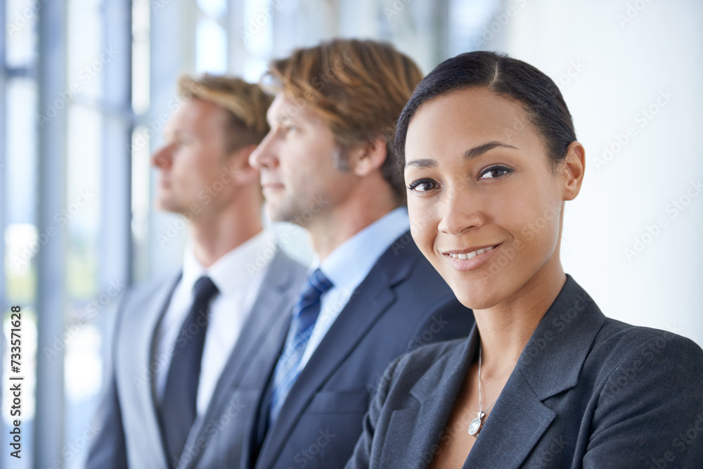 Teamwork, lawyer and portrait of business people in office for legal company, leadership and collaboration. Corporate attorney, professional career and men and woman for partnership, law firm or work Teamwork, lawyer and portrait of business people in office for legal company, leadership and collaboration. Corporate attorney, professional career and men and woman for partnership, law firm or work