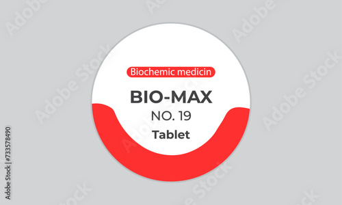 simple lebel design template.