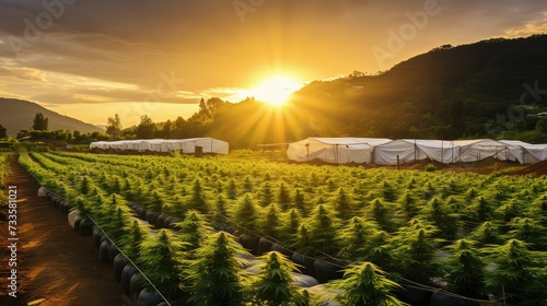 ganja marijuana farm photo