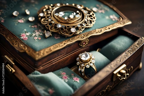 box with jewelry