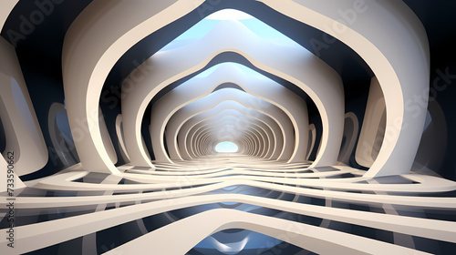 Wallpaper Mural Optical illusion, optical art abstract background Torontodigital.ca