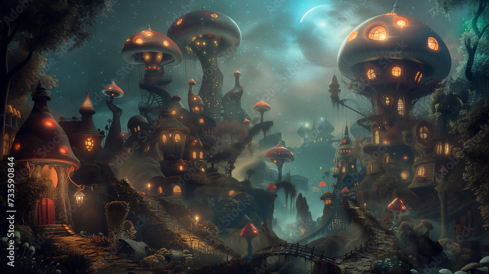 mushroom city