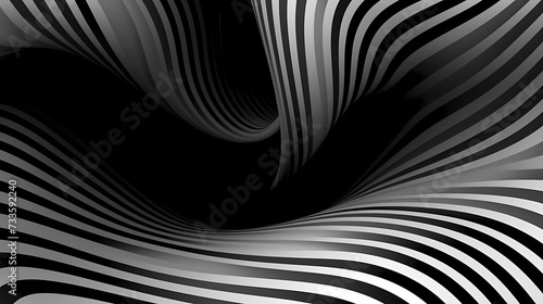 Optical illusion, charming abstract pattern background