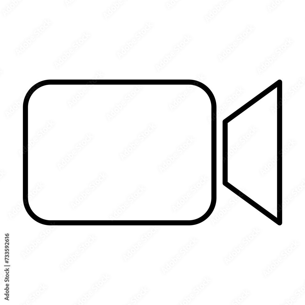 Video camera vector icon movie sign for graphic design, logo, web site, social media, mobile app, ui Video camera vector icon movie sign for graphic design, logo, web site, social media, mobile app, ui